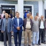 الوقوف دقيقة صمت وقراءة فاتحة الكتاب على ارواح شهداء مجزرة السابع عشر من شهر اكتوبر من سنة 1961 بباريس